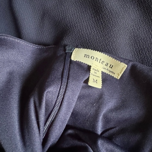 Navy Blue Sleeveless Jumpsuit - Picture 8 of 9